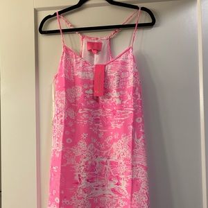 Lilly Pulitzer Dusk Strappy Silk Dress